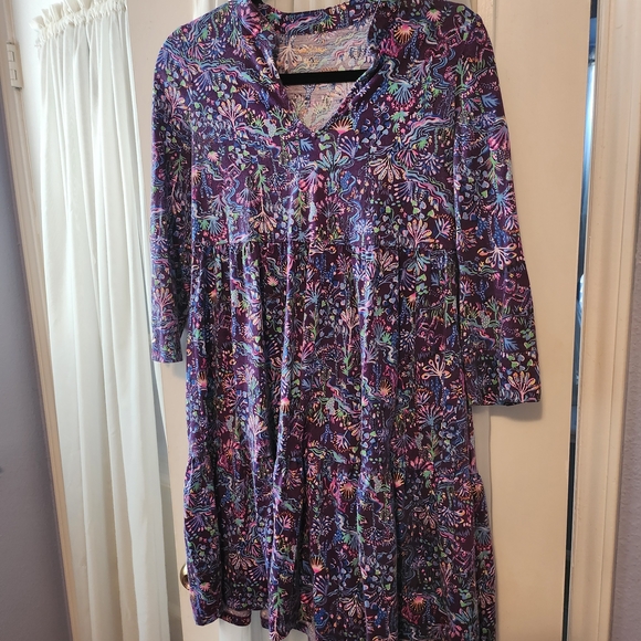 Lilly Pulitzer Dresses & Skirts - Lilly Pulitzer Multicolor Floral Mini Dress